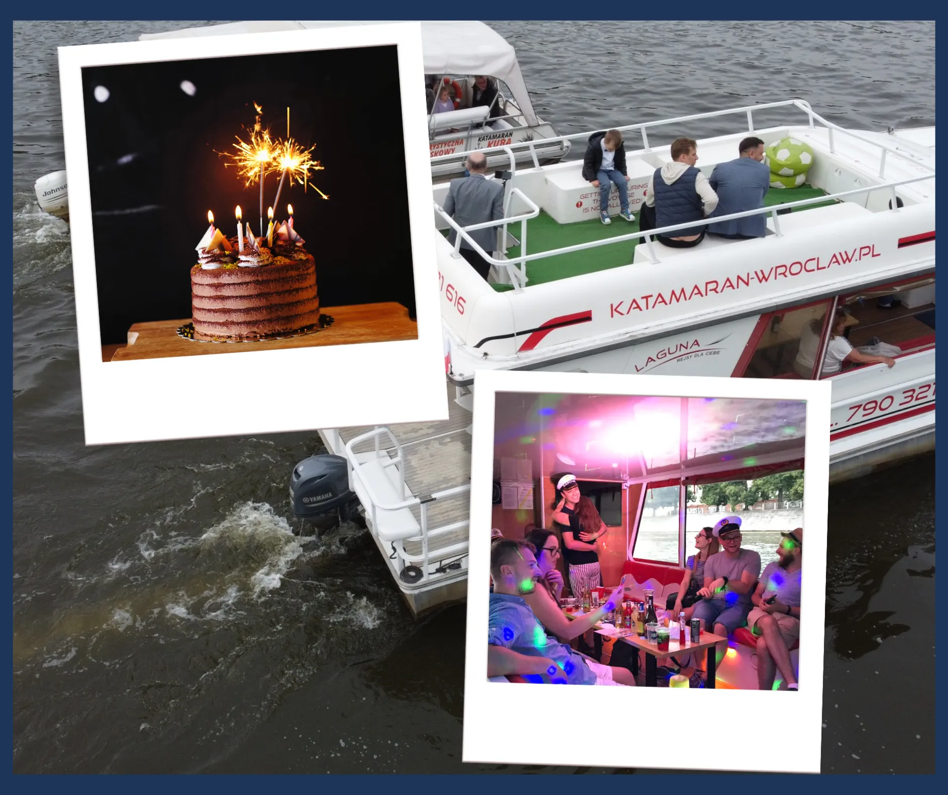 Imprezy okolicznościowe na katamaranie