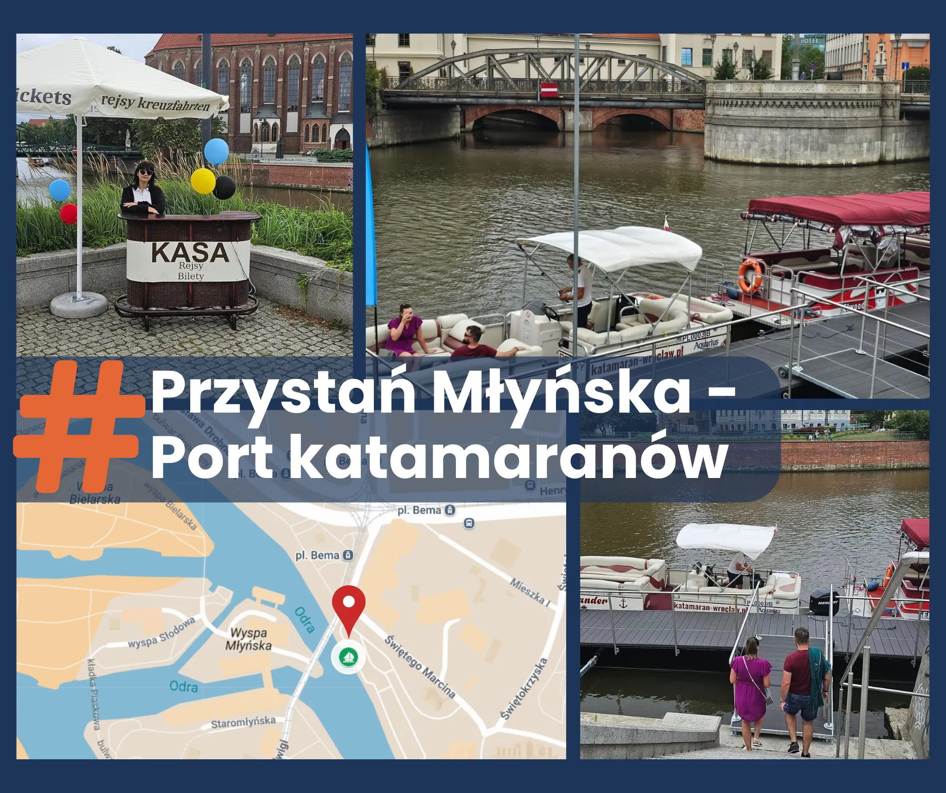 Przystań Młyńska - Port Katamaranów